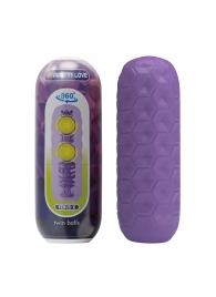 Фиолетовый мастурбатор Venus-X Twin balls - Baile - в Ельце купить с доставкой