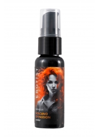 Гель с эффектом вибрации Volcano Of Passion со вкусом вишни - 25 мл. - Erotist Lubricants - купить с доставкой в Ельце