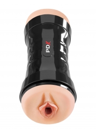 Двусторонний мастурбатор в колбе Super Flip-A-Pussy Over - Pipedream - в Ельце купить с доставкой