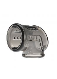 Дымчатая насадка на пенис и мошонку - Baile - в Ельце купить с доставкой