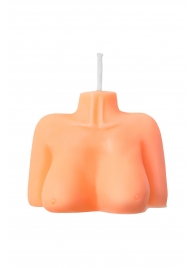 Оранжевая сувенирная свеча «Женский силуэт» - Pecado - купить с доставкой в Ельце