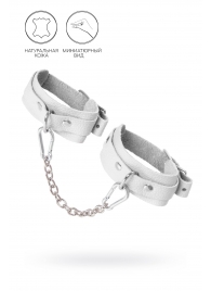 Белые мини-оковы со скруглёнными углами - Pecado - купить с доставкой в Ельце