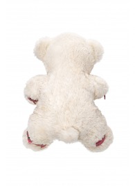 Бондажный набор: белый мишка с розовыми оковами и наручниками - Pecado - купить с доставкой в Ельце