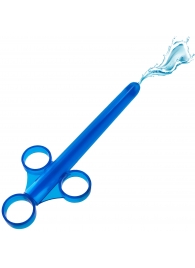 Синий шприц для введения лубриканта XL Lubricant Launcher - XR Brands - купить с доставкой в Ельце