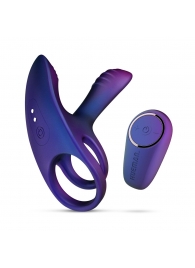 Фиолетовое эрекционное виброкольцо с клиторальной подушечкой Infinity Ignite - ONE DC B.V. - в Ельце купить с доставкой