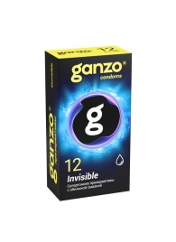 Супертонкие презервативы Ganzo Invisible - 12 шт. - Ganzo - купить с доставкой в Ельце