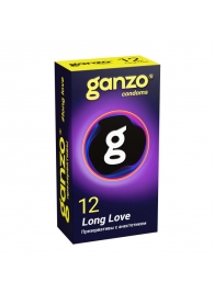 Презервативы с анестетиком для продления удовольствия Ganzo Long Love - 12 шт. - Ganzo - купить с доставкой в Ельце