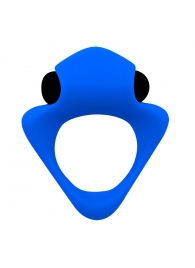 Синее эрекционное кольцо Wooomy Tribeс с вибрацией - Adrien Lastic - в Ельце купить с доставкой