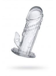 Прозрачная насадка на пенис Uco - 13 см. - A-toys - в Ельце купить с доставкой
