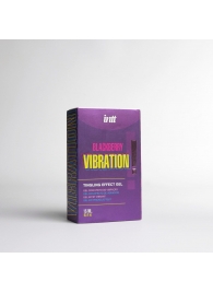 Стимулирующий гель с эффектом вибрации Blackberry Vibration - 15 мл. - INTT - купить с доставкой в Ельце