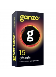 Классические презервативы с обильной смазкой Ganzo Classic - 15 шт. - Ganzo - купить с доставкой в Ельце