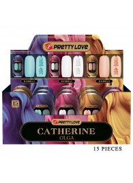 Набор из 15 мастурбаторов Catherine Olga - Baile - в Ельце купить с доставкой