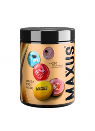 Точечные презервативы MAXUS 2000 Amazing Dots с железным кейсом - 15 шт. - Maxus - купить с доставкой в Ельце