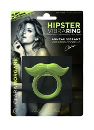 Люминесцентное эрекционное виброкольцо Hipster - Clara Morgane - в Ельце купить с доставкой