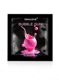 Саше съедобной оральной смазки OraLove с ароматом бабл-гам - 3 гр. - Биоритм - купить с доставкой в Ельце