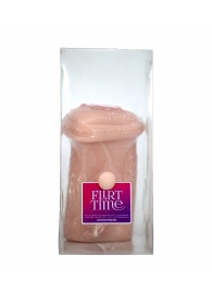 Телесный мастурбатор-вагина с фигурками на поверхности - LOVETOY (А-Полимер) - в Ельце купить с доставкой