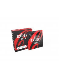 Презервативы с ароматом колы Expert Cola - 3 шт. - Expert - купить с доставкой в Ельце