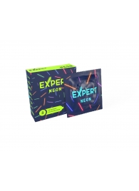 Светящиеся в темноте презервативы Expert Neon - 3 шт. - Expert - купить с доставкой в Ельце