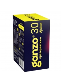 Ароматизированные презервативы Ganzo Juice - 30 шт. - Ganzo - купить с доставкой в Ельце