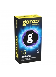 Супертонкие презервативы Ganzo Invisible - 15 шт. - Ganzo - купить с доставкой в Ельце