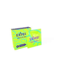 Ультратонкие презервативы Expert Invisible - 3 шт. - Expert - купить с доставкой в Ельце