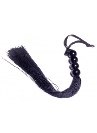 Черная силиконовая плеть - 37 см. - Boys of Toys - купить с доставкой в Ельце