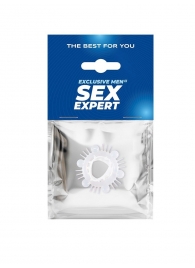 Стимулирующая насадка на пенис с несколькими видами рельефа - Sex Expert - в Ельце купить с доставкой