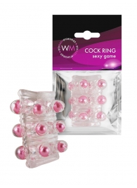 Прозрачная сквозная насадка на пенис с цветными шариками - Erowoman-Eroman - в Ельце купить с доставкой