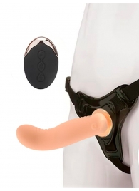 Женский вибрострапон со съемной насадкой и пультом ДУ - Erokay - купить с доставкой в Ельце