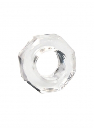 Прозрачное эрекционное кольцо в форме гайки - Sex Expert - в Ельце купить с доставкой