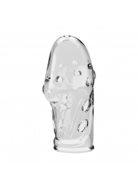 Прозрачная насадка на пенис Booker - 8 см. - Baile - в Ельце купить с доставкой