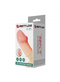 Телесная насадка на пенис Huel - 9 см. - Baile - в Ельце купить с доставкой