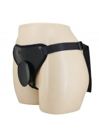 Черные трусики харнесс с платформой Caludio I - Baile - купить с доставкой в Ельце