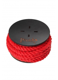 Красная веревка для шибари на катушке - 5 м. - Pecado - купить с доставкой в Ельце