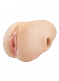 Телесный мастурбатор-вагина Pussy Pounder Squeeze Stroker - Pipedream - в Ельце купить с доставкой