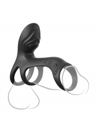 Черная насадка на пенис Ultimate Couples Cage Pro - Pipedream - в Ельце купить с доставкой