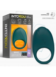 Зеленое интерактивное виброкольцо Ringo - Intoyou - в Ельце купить с доставкой