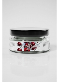 Массажная свеча «Спелая вишня» - 50 мл. - SGAN - купить с доставкой в Ельце