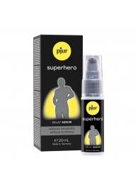 Пролонгатор-сыворотка pjur Superhero Delay Serum - 20 мл. - Pjur - купить с доставкой в Ельце