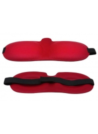 Красная глухая маска на резинке - Sitabella - купить с доставкой в Ельце