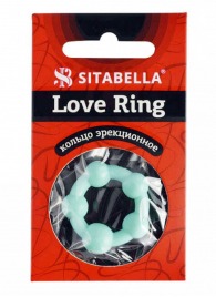 Цветное эрекционное кольцо с 5 бусинами Love Ring - Sitabella - в Ельце купить с доставкой