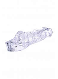 Прозрачная насадка-удлинитель Length Enhancer с подхватом - 16 см. - NMC - в Ельце купить с доставкой