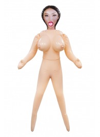 Телесная надувная секс-кукла с пышным бюстом - NMC - в Ельце купить с доставкой
