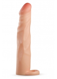 Телесная насадка-удлинитель Fortitude с подхватом - 17,7 см. - Blush Novelties - в Ельце купить с доставкой