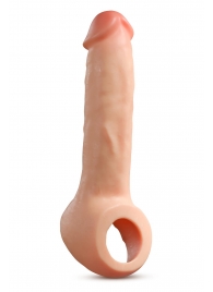 Телесная насадка-удлинитель Thrive 8.75 Inch Realistic Penis Extender Sleeve - 22,2 см. - Blush Novelties - в Ельце купить с доставкой