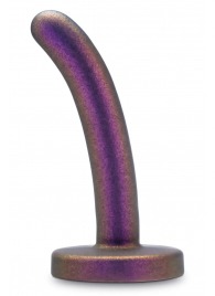 Фиолетовая насадка с гладкой поверхностью Surrender 4.75 Inch Beginner Pegging Dildo - 12 см. - Blush Novelties - купить с доставкой в Ельце