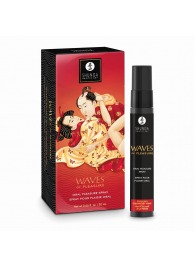 Оральный спрей Waves of Pleasure с ароматом клубники и шампанского - 20 мл. - Shunga - купить с доставкой в Ельце