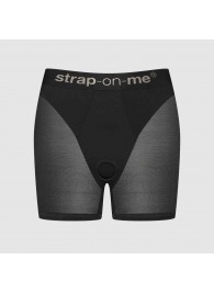 Трусики-шорты для фиксации насадок Strap-on-me Harness Lingerie Halo - size XL - Strap-on-me - купить с доставкой в Ельце