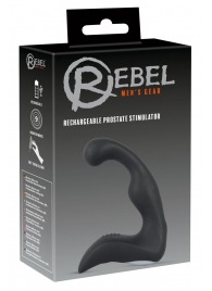 Черный перезаряжаемый стимулятор простаты с вибрацией - 14,6 см. - Orion - в Ельце купить с доставкой