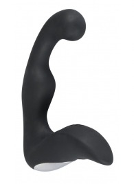 Черный перезаряжаемый стимулятор простаты с вибрацией - 14,6 см. - Orion - в Ельце купить с доставкой